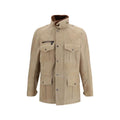 Brunello Cucinelli Brunello Cucinelli Beige Lambskin Full-Length Jacket