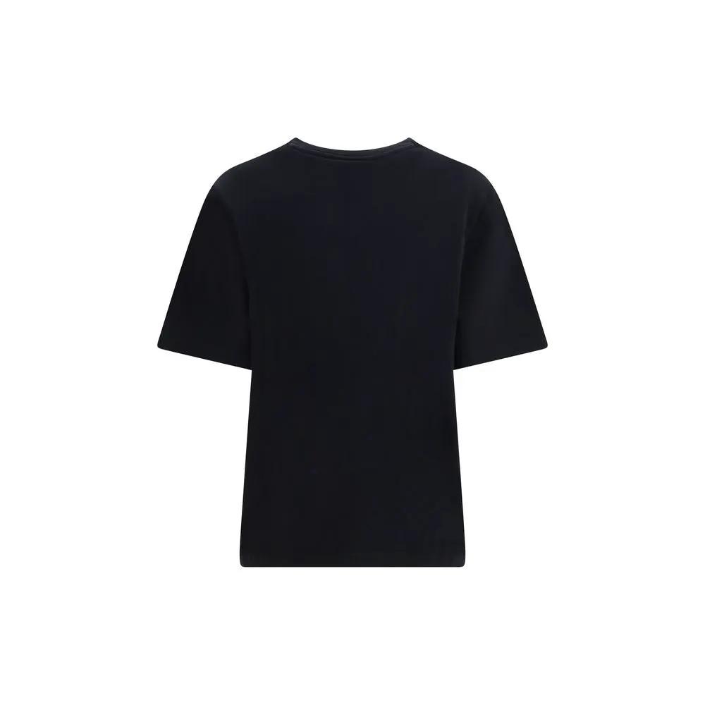 Maison Kitsuné Maison Kitsuné Black Cotton T-Shirt