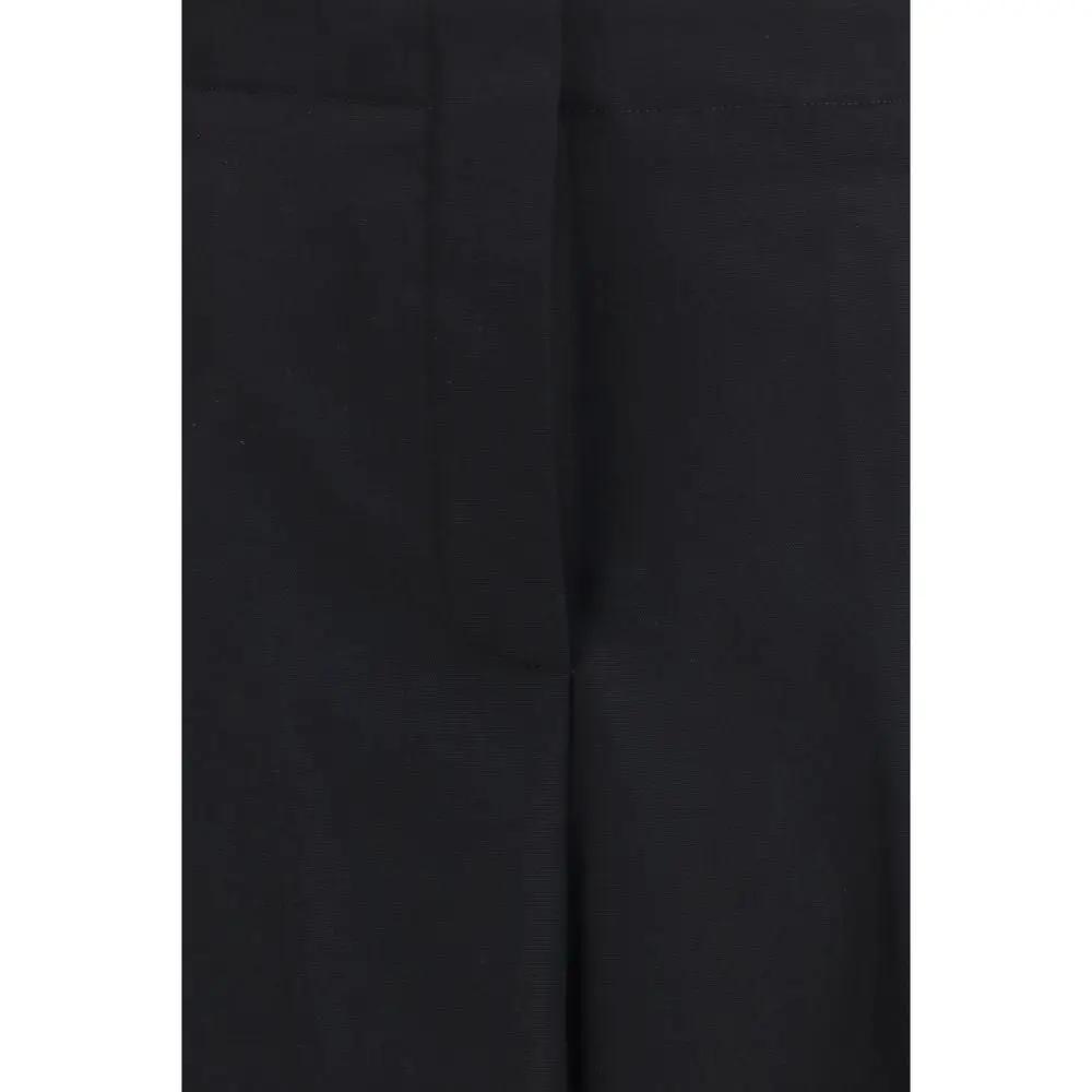 Jacquemus Jacquemus Black Wool Oves Aries Dress Pants