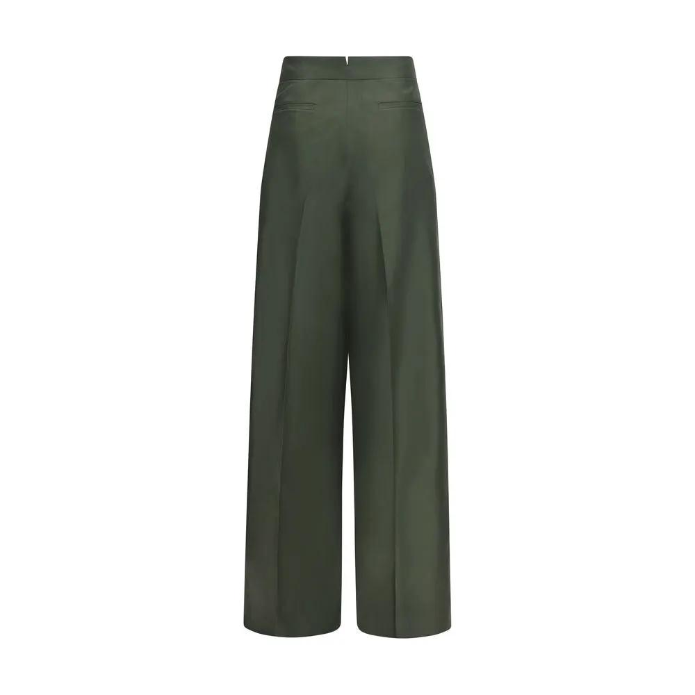SA SU PHI SA SU PHI Bicolor Silk Casual Pants