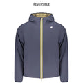 K-WAY Blue Nylon Men's Jacket