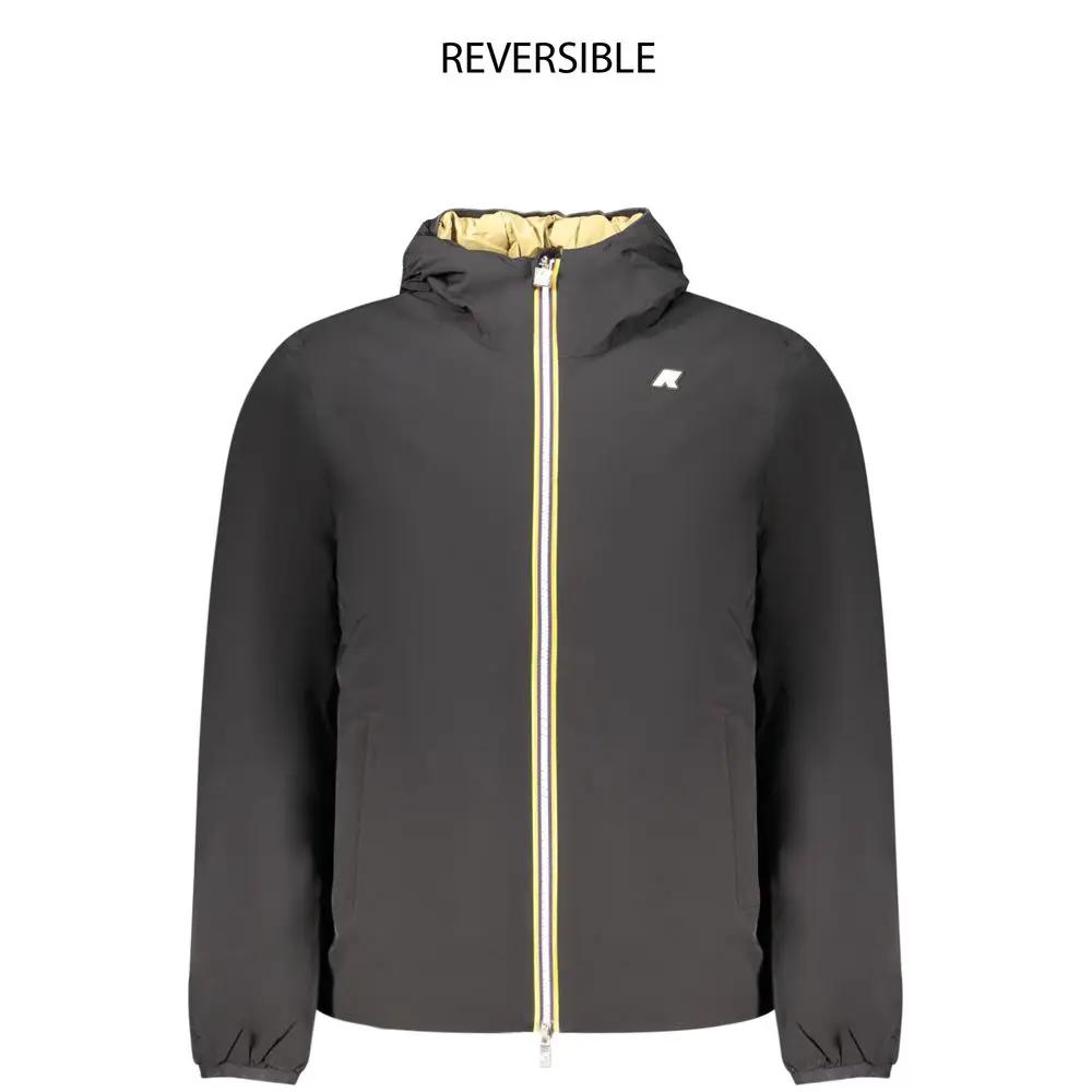 K-WAY Black Nylon Men's Jacket