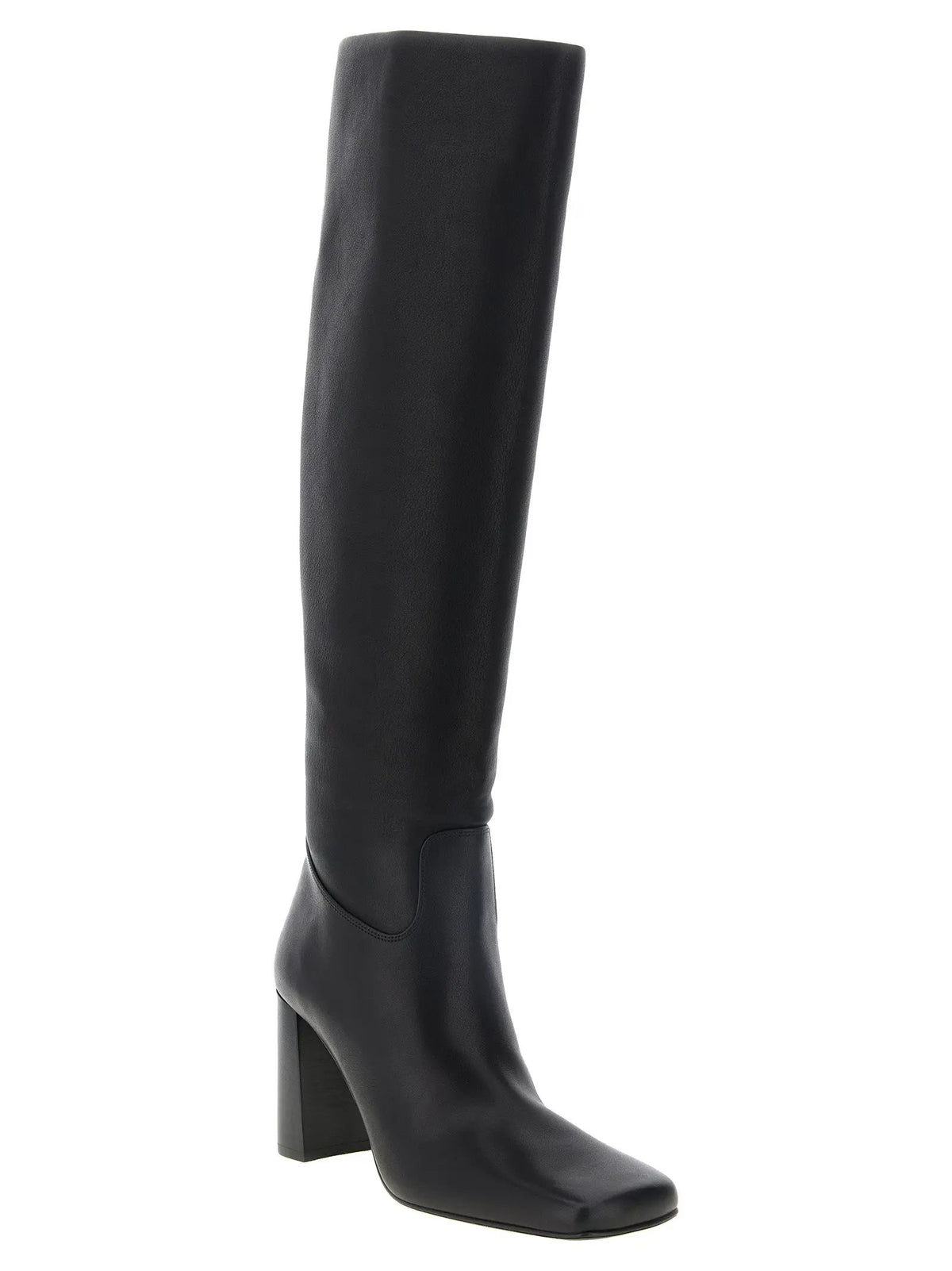 Khaite Black Calfskin Over The Knee