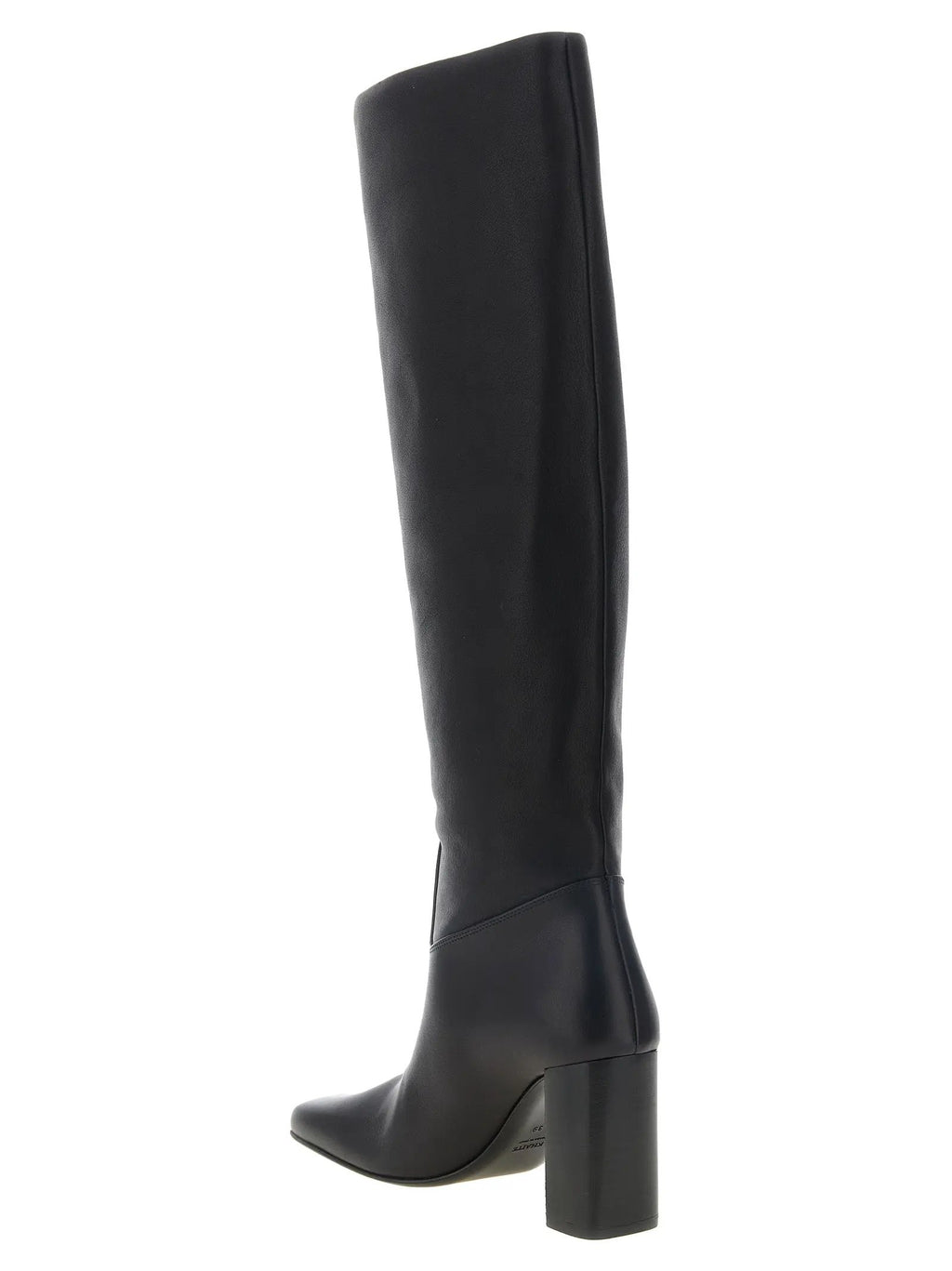 Khaite Black Calfskin Over The Knee