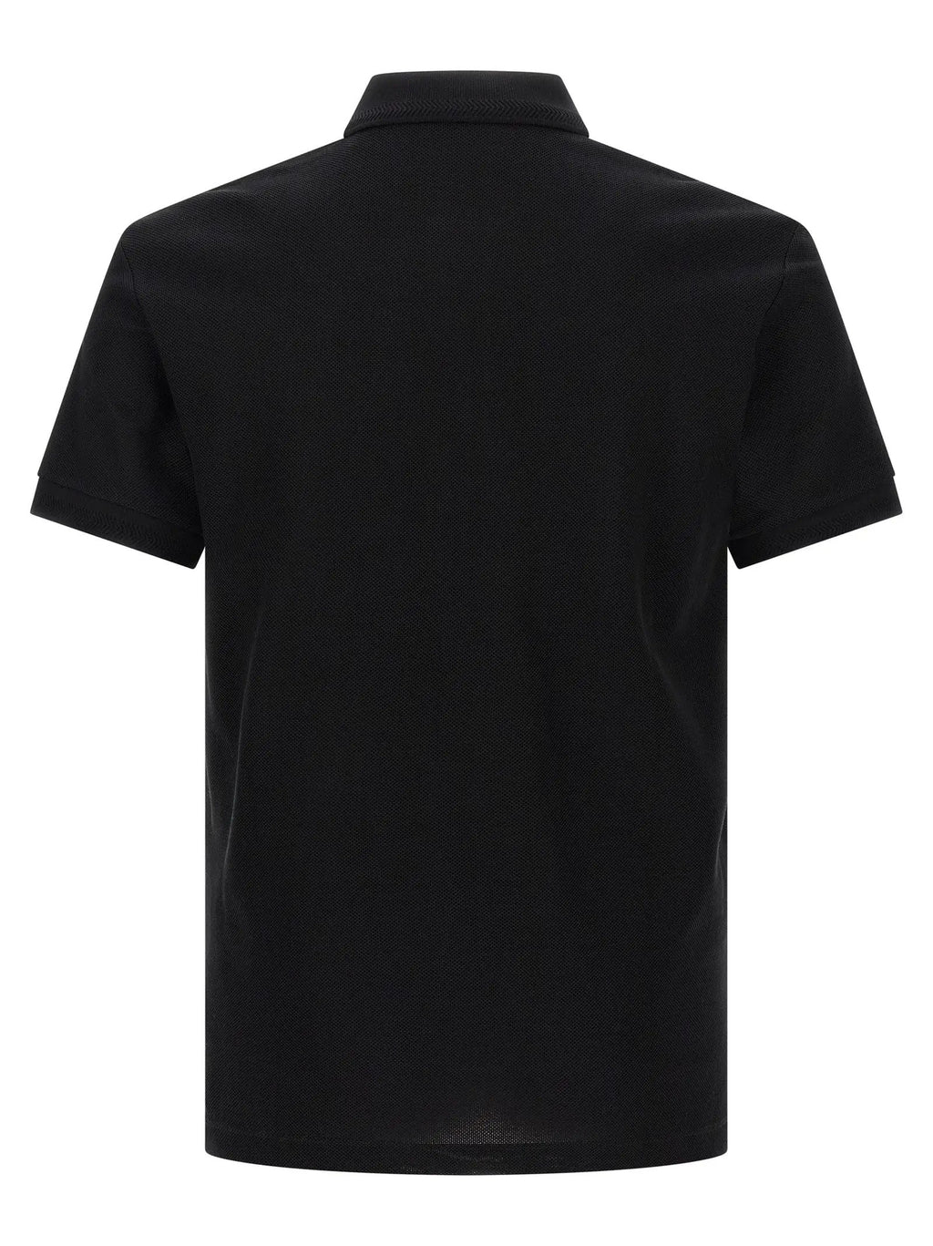 Burberry Burberry Black Cotton Polo Shirt