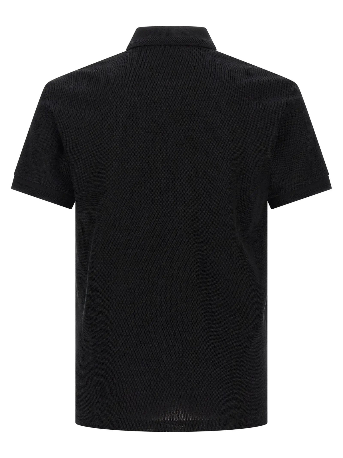Burberry Burberry Black Cotton Polo Shirt