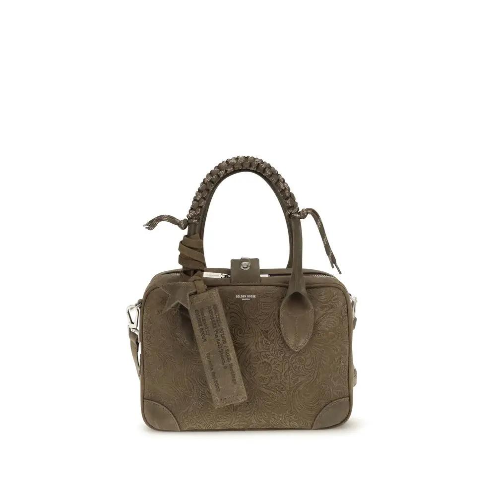 Golden Goose Army Calf Leather Bos Taurus Handbag