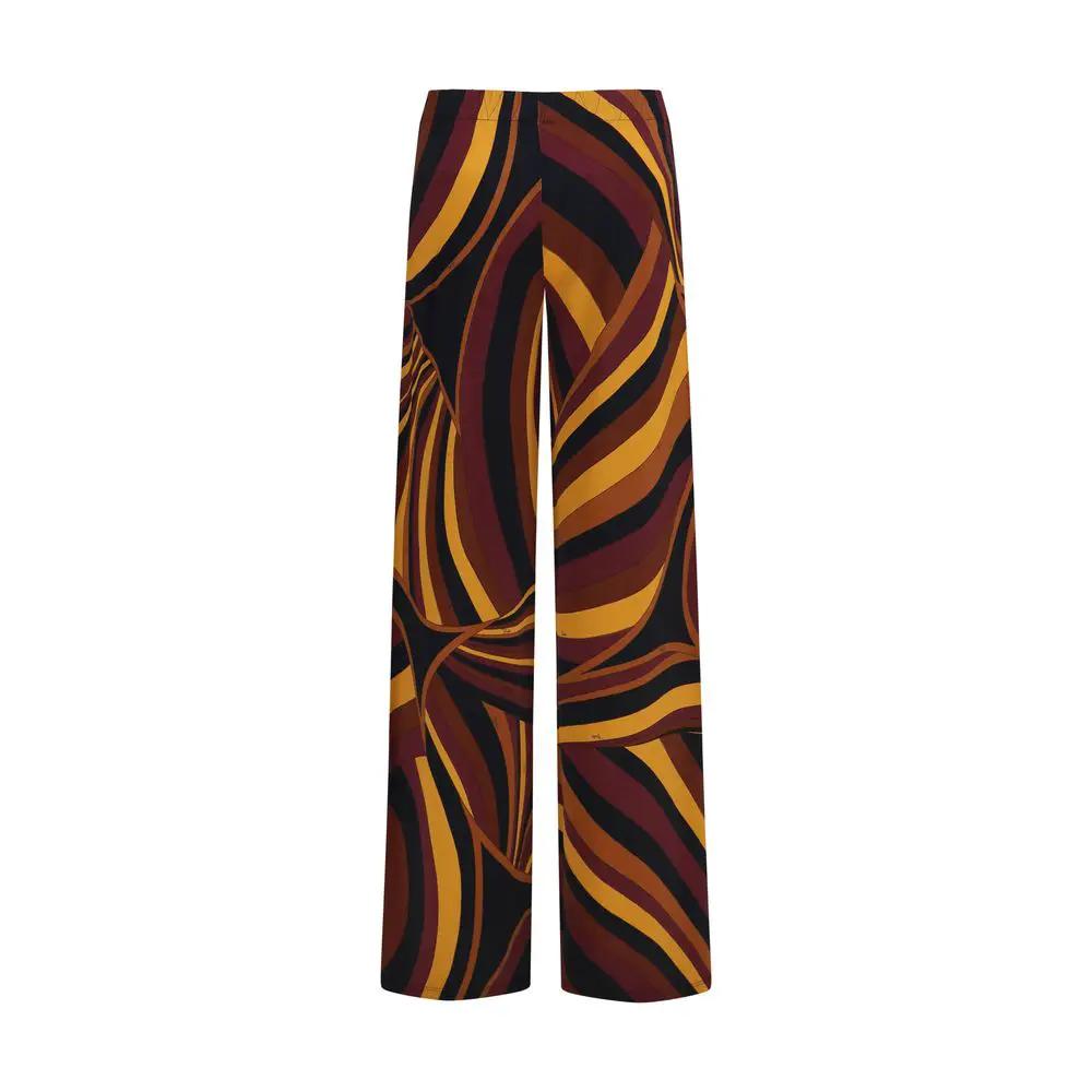 Emilio Pucci Emilio Pucci Multicolor Viscose Casual Pants