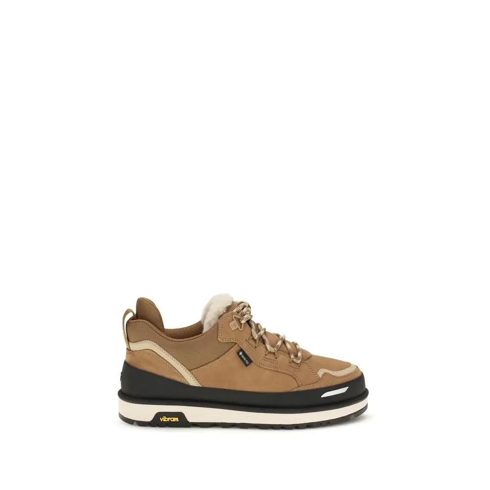 UGG UGG Brown Calf Leather Bos Taurus Athletic Sneakers