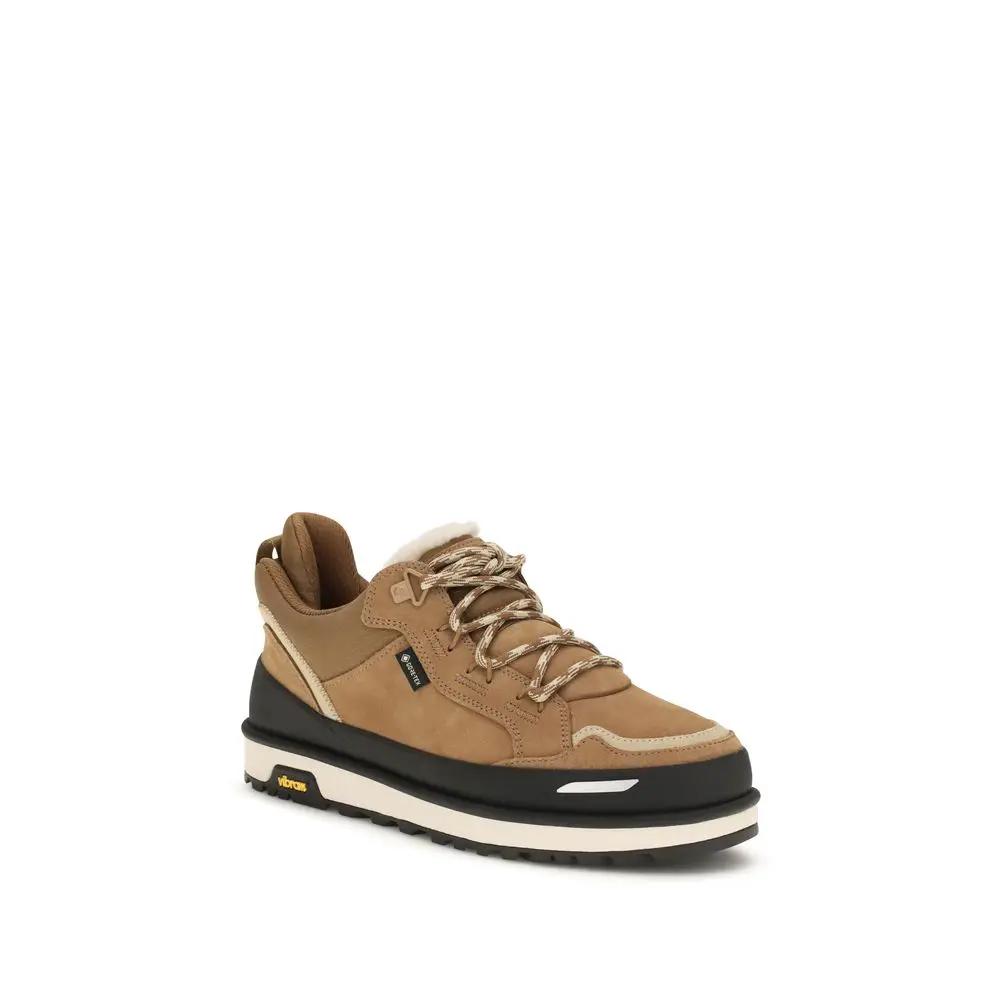 UGG UGG Brown Calf Leather Bos Taurus Athletic Sneakers