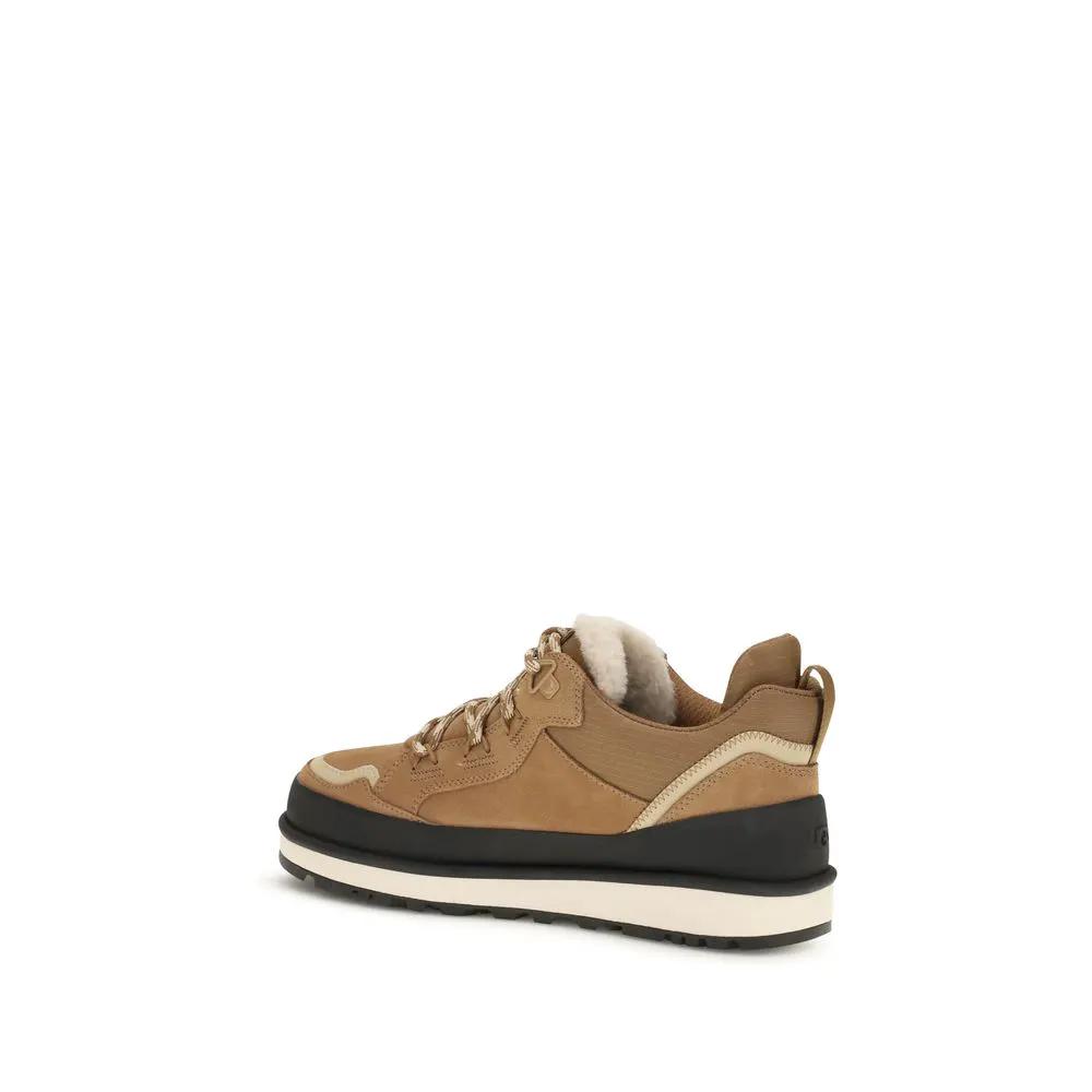 UGG UGG Brown Calf Leather Bos Taurus Athletic Sneakers