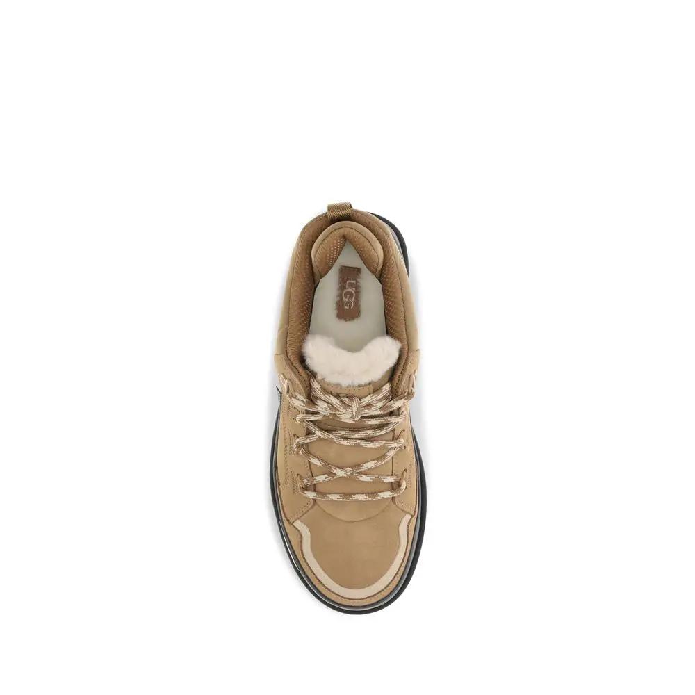 UGG UGG Brown Calf Leather Bos Taurus Athletic Sneakers