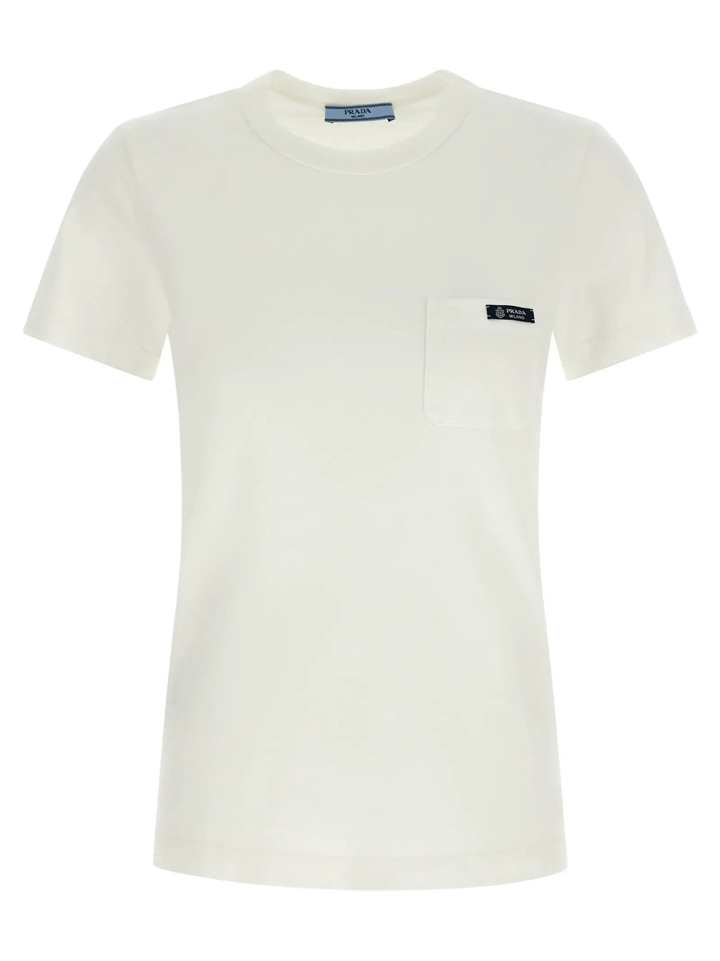 Prada White Cotton T-Shirt
