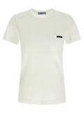 Prada White Cotton T-Shirt