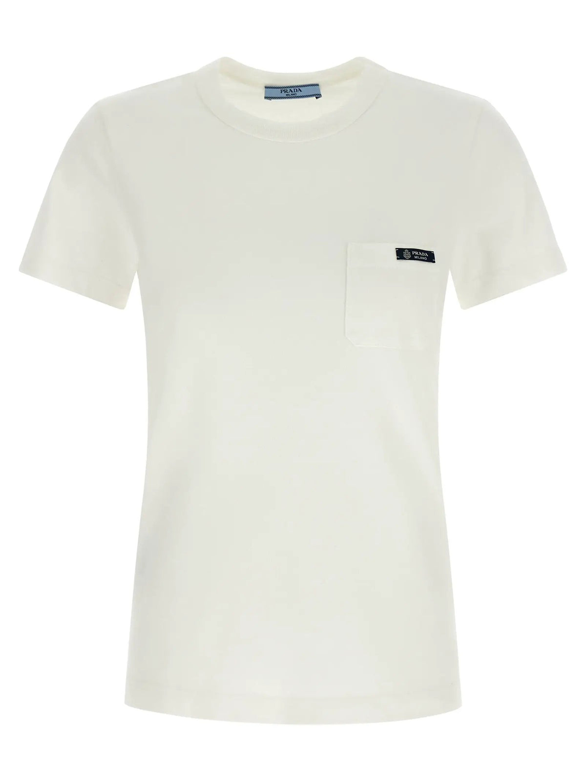 Prada White Cotton T-Shirt