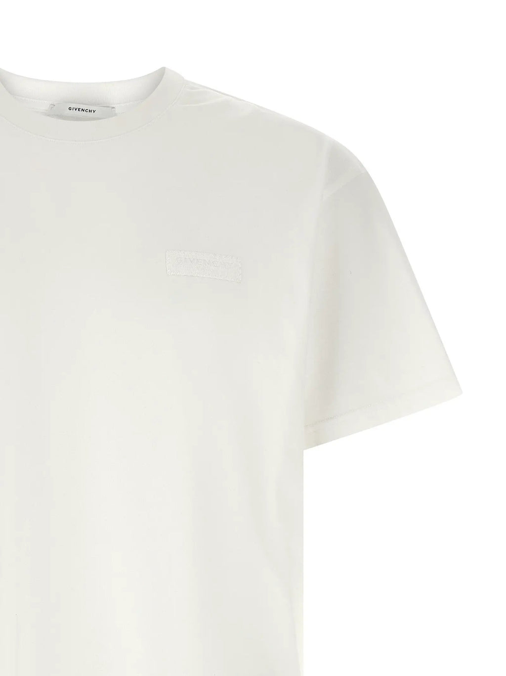 Givenchy White Cotton T-Shirt