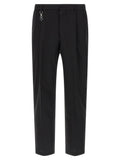 Prada Black Cotton Casual Pants