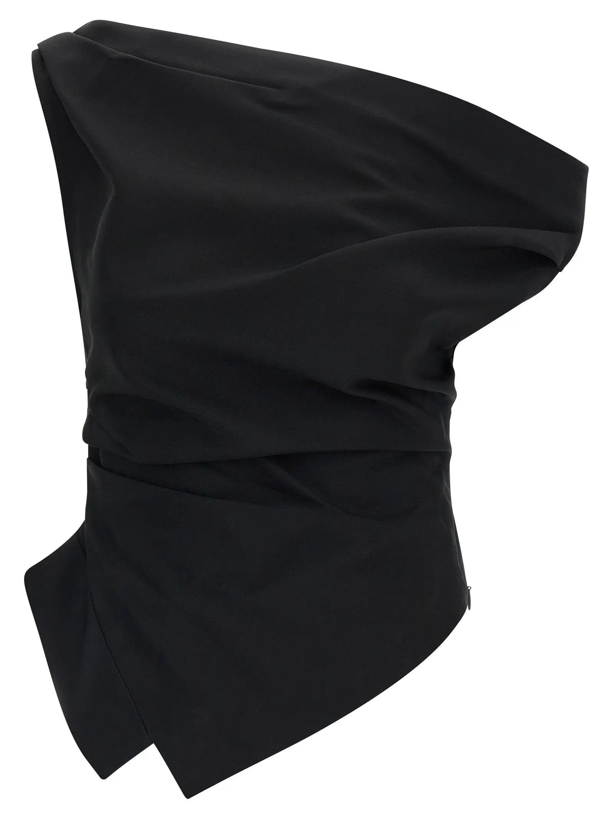 Rohe Black Viscose Tank Tops