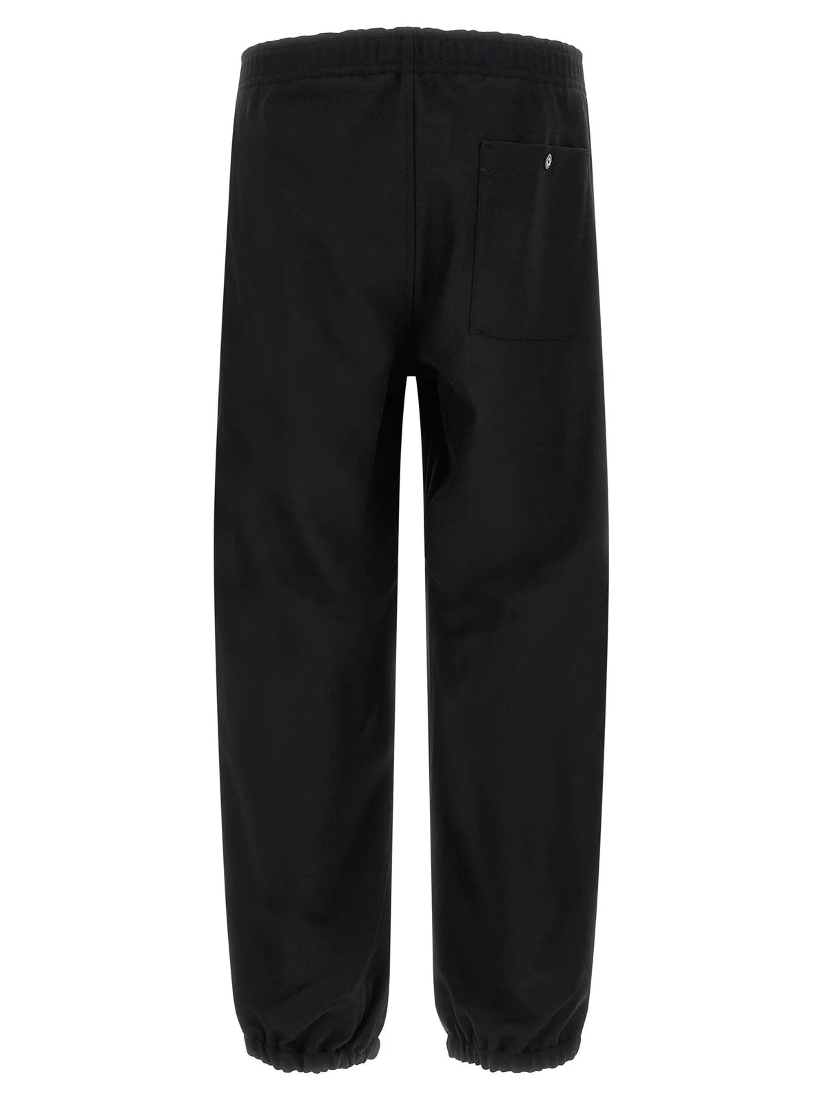 Stone Island Black Virgin Wool Cargo Pants