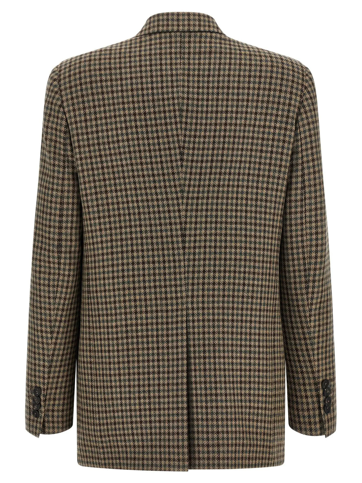 Blazer Tagliatore en laine vierge marron