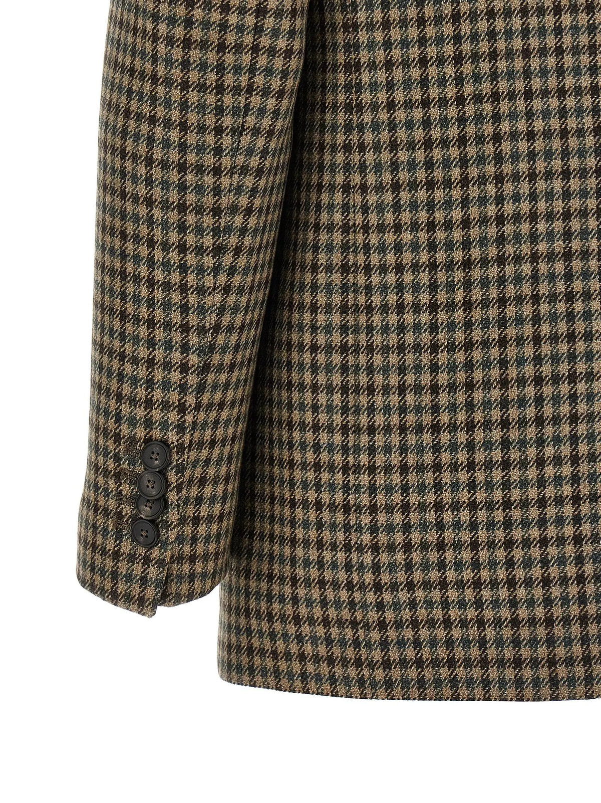 Blazer Tagliatore en laine vierge marron