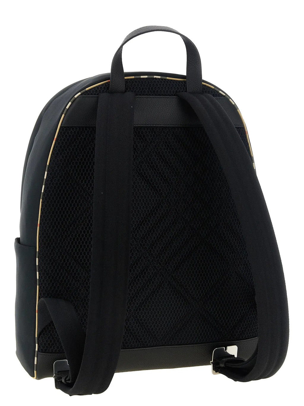 Burberry Black Polyester Backpack