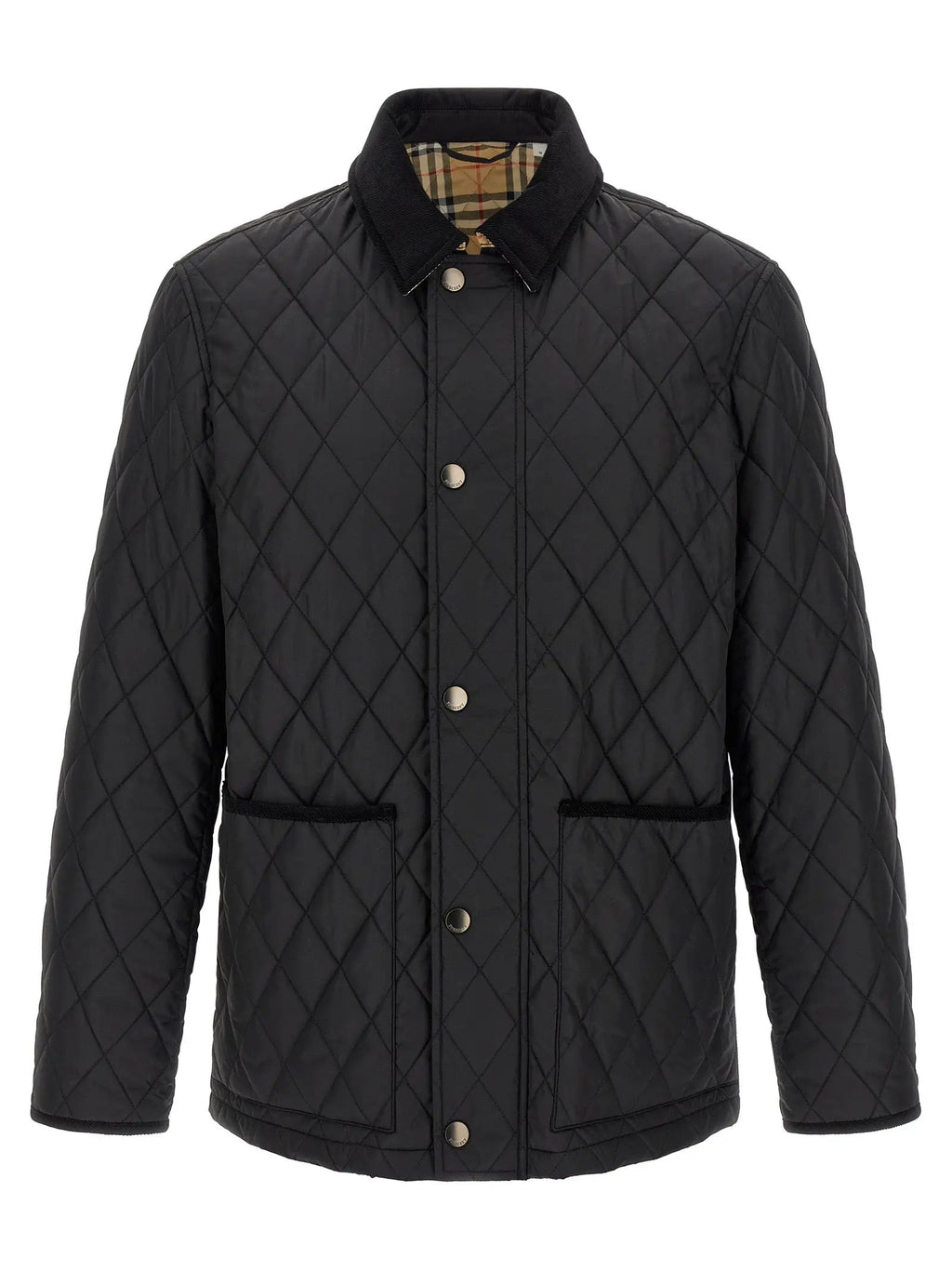 Veste matelassée noire Haddington homme – Burberry