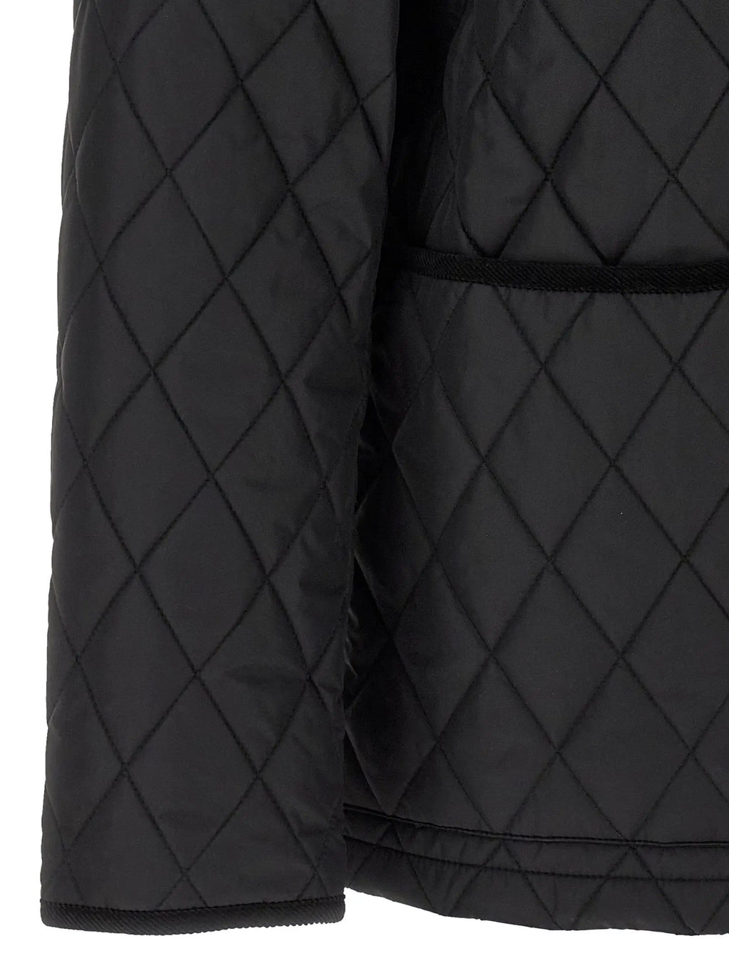 Veste matelassée noire Haddington homme – Burberry