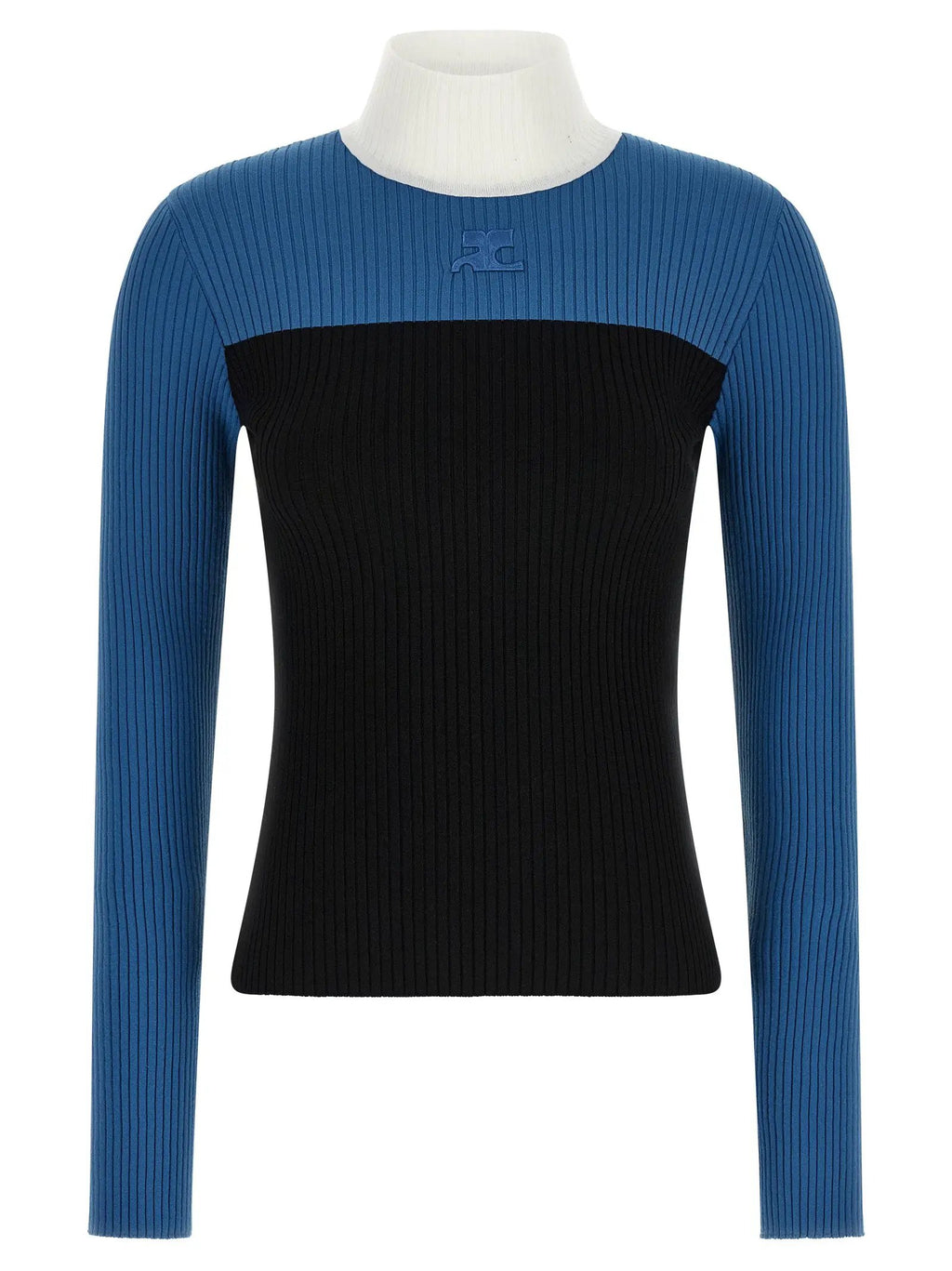 Courrèges Multicolor Viscose Cardigan