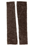 P.A.R.O.S.H. Brown Polyamide Gloves