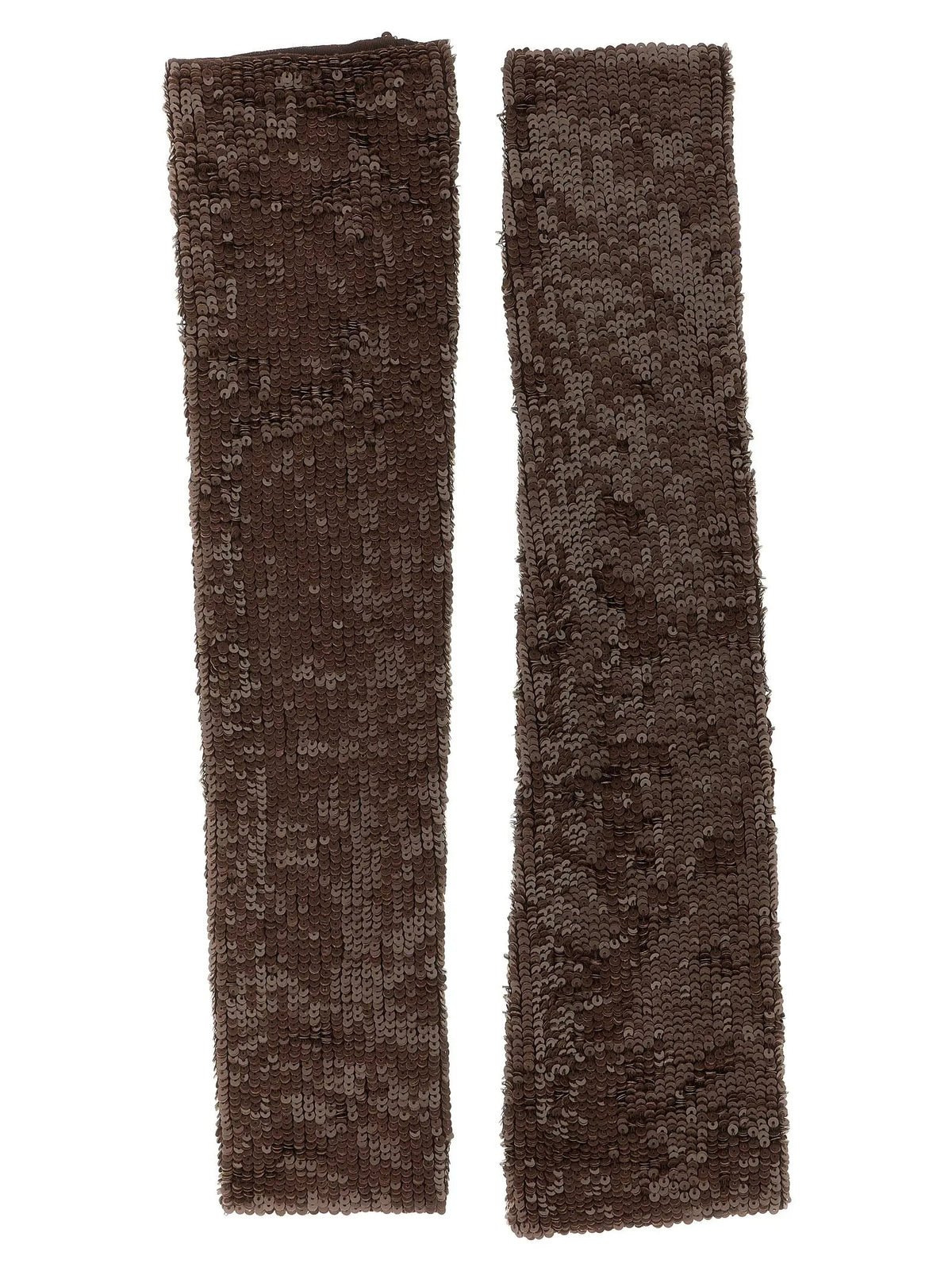 P.A.R.O.S.H. Brown Polyamide Gloves