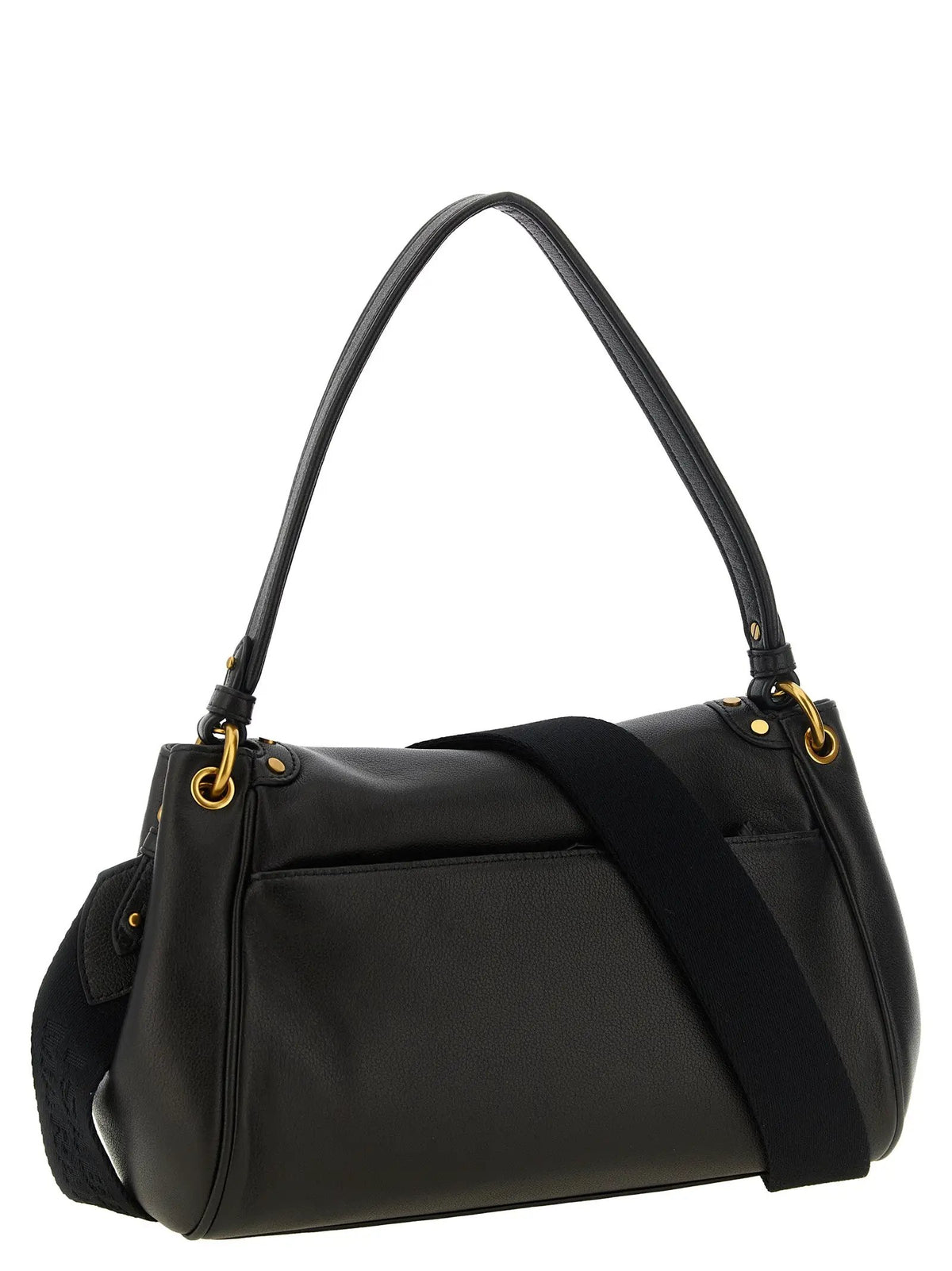 Isabel Marant Black Lamb Leather Shoulder Bag
