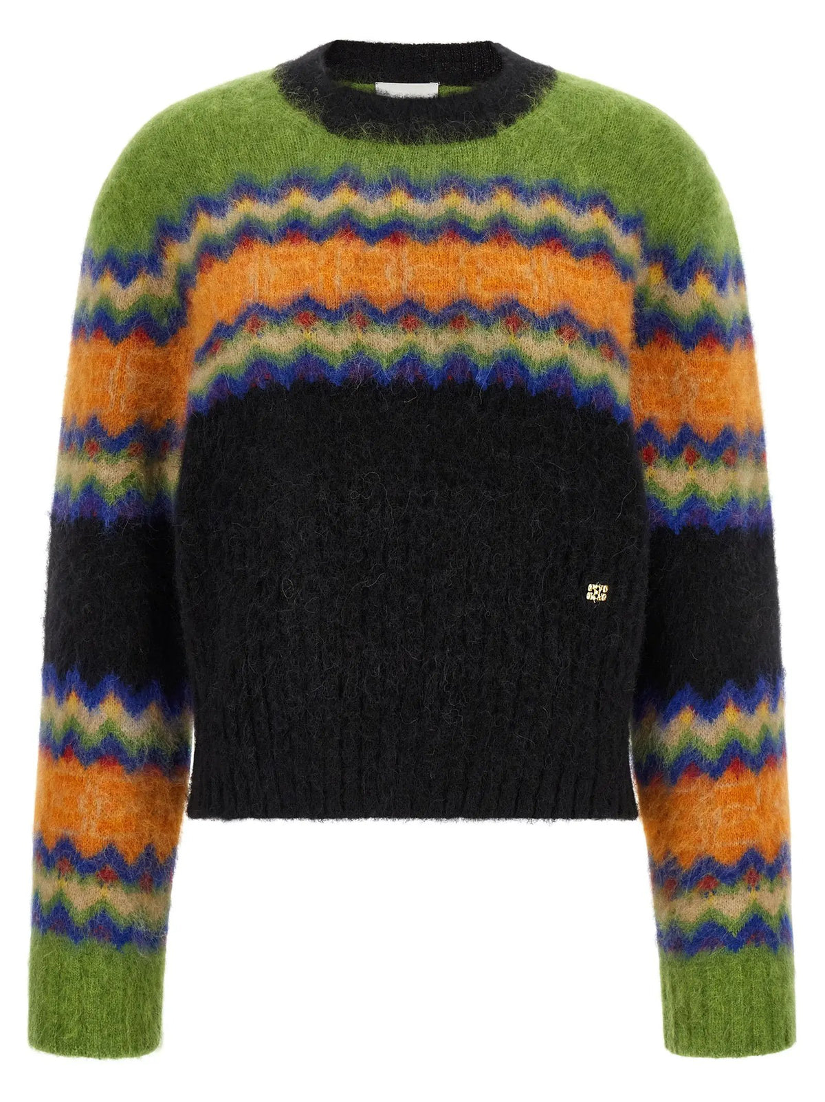 Ganni Multicolor Marabou Cardigan