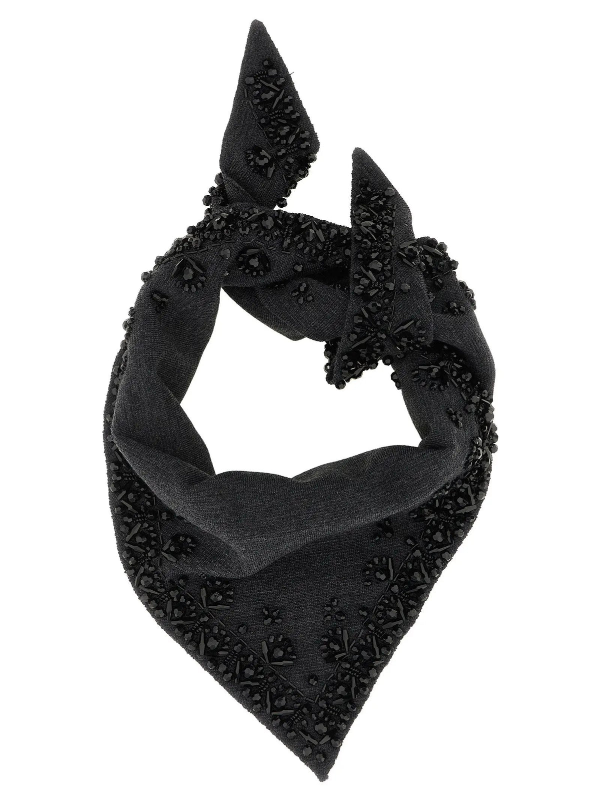 P.A.R.O.S.H. Gray Wool Scarf