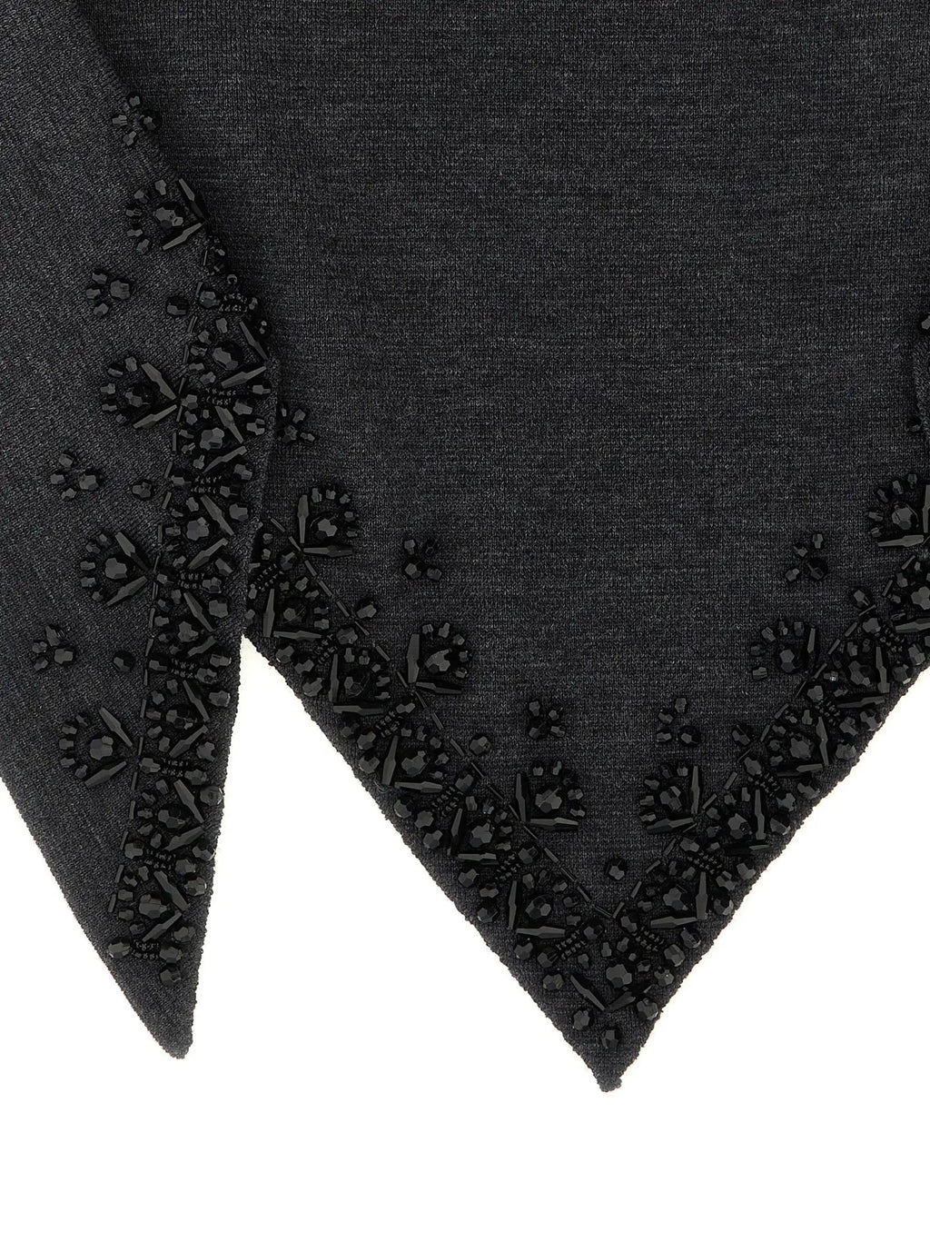 P.A.R.O.S.H. Gray Wool Scarf
