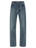 J.W.Anderson Blue Cotton Straight-Leg Jeans