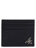 Prada Black Calfskin Cardholder