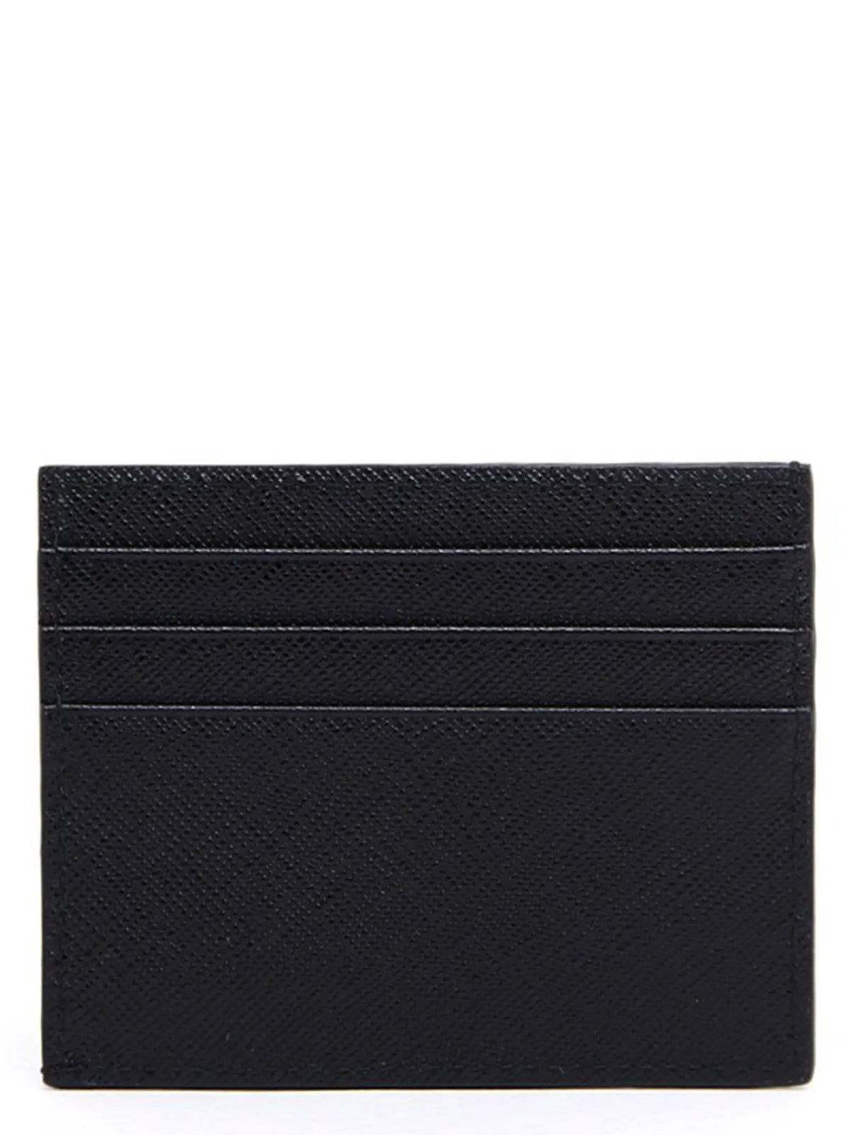 Prada Black Calfskin Cardholder
