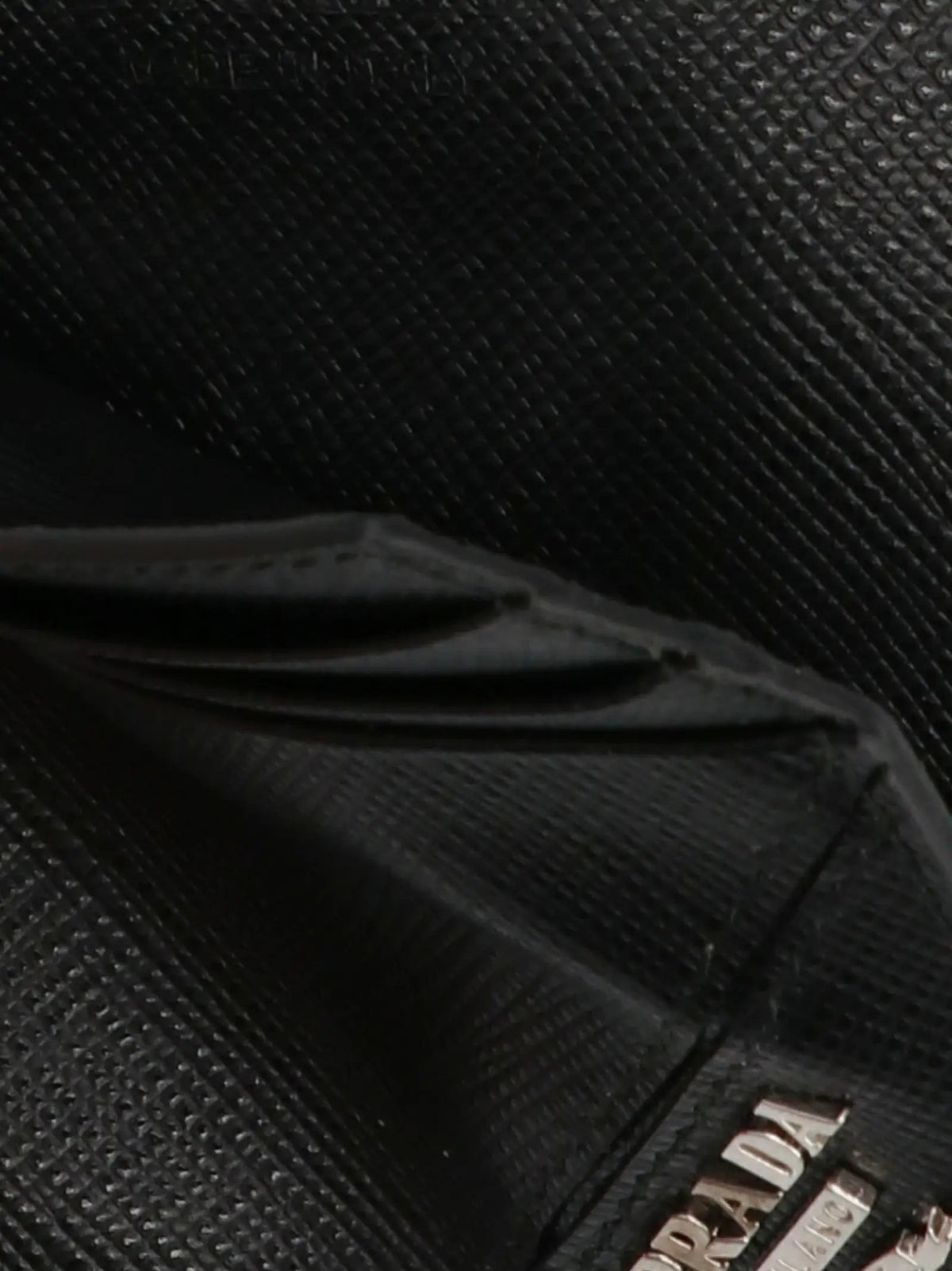 Prada Prada Black Calfskin Cardholder