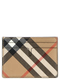 Burberry Burberry Beige Polyethylene Cardholder