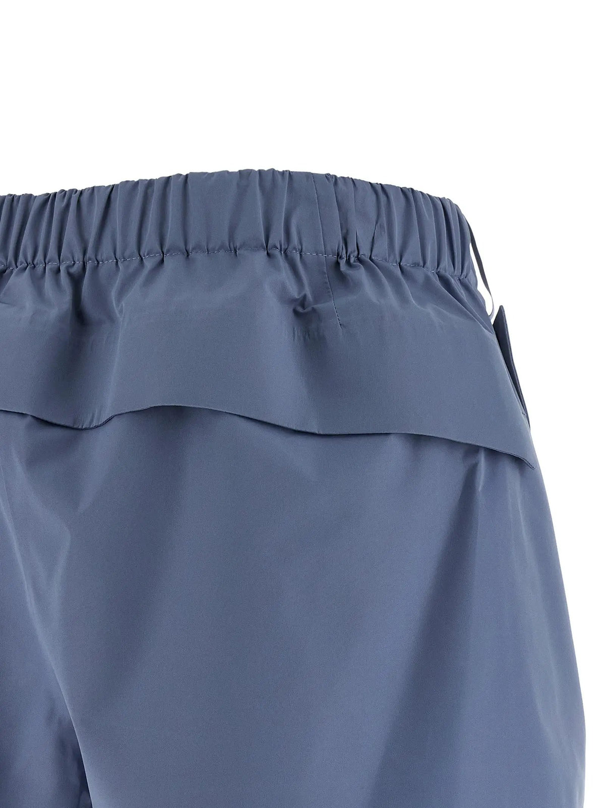 Prada Blue Polyester Bermuda Shorts