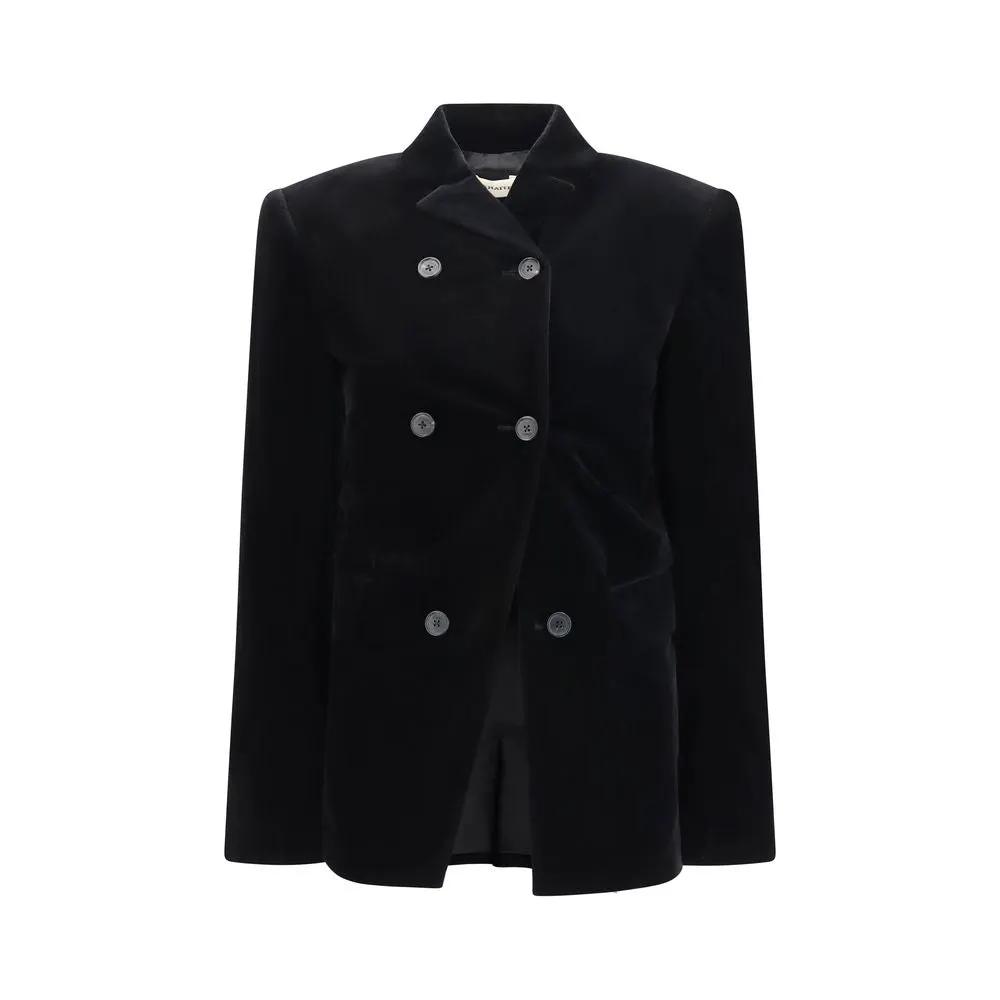 Khaite Black Cotton Jacket