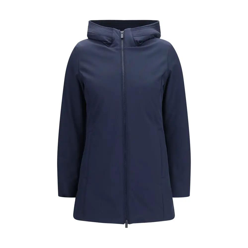 Parka bleu en polyester Woolrich