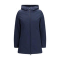 Parka bleu en polyester Woolrich