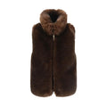 Woolrich Brown Polyester Sleeveless Jacket