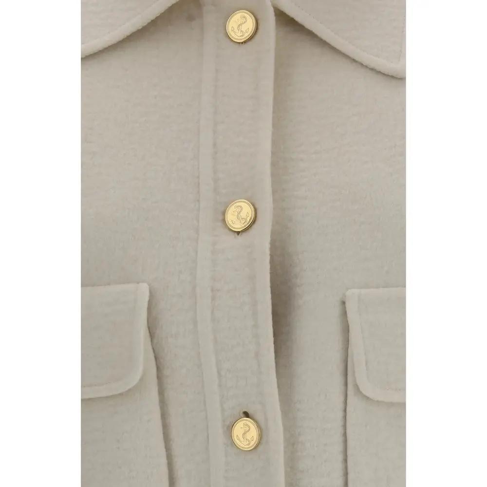 Thom Browne Beige Wool Oves Aries Jacket