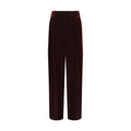 Pantalon habillé Giorgio Armani en viscose bordeaux