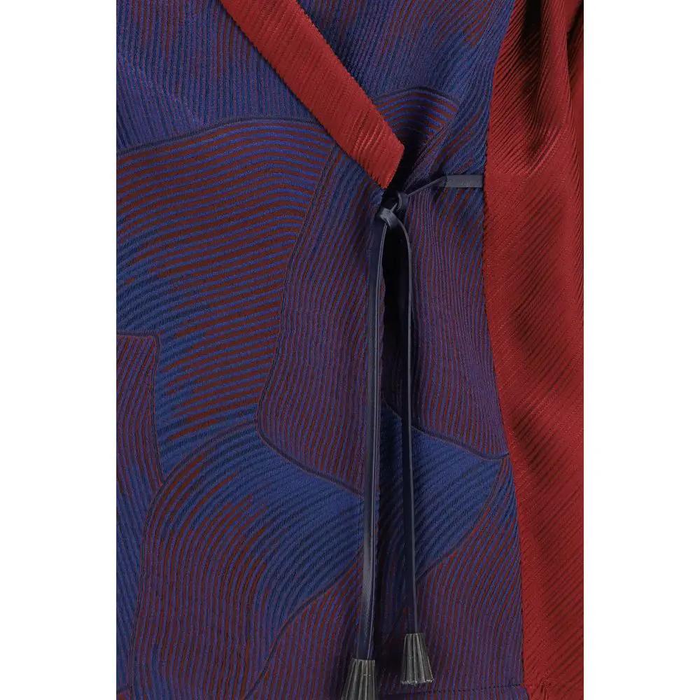Chemise Giorgio Armani à motifs en polyester multicolore