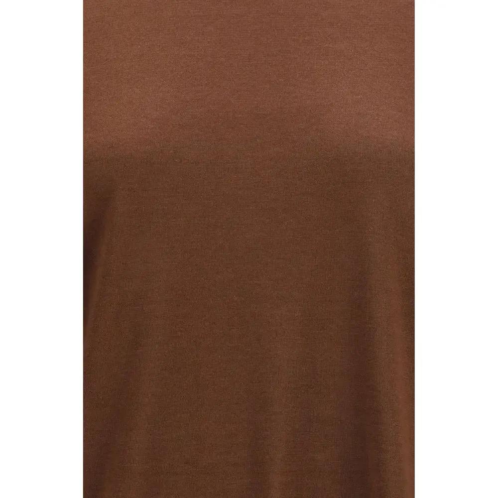 Brunello Cucinelli Sweat-shirt en cachemire marron