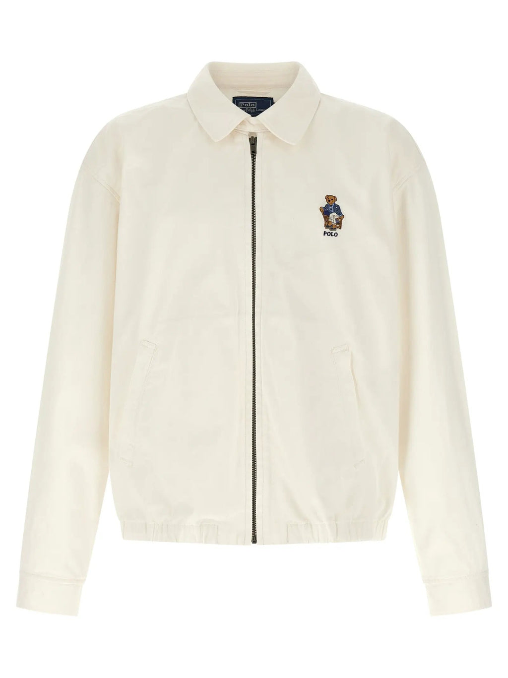 Veste longue en coton blanc Polo Ralph Lauren